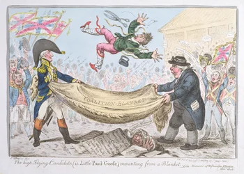 The High Flying Candidate (i.e Little Paul Goose) Mounting from a Blanket